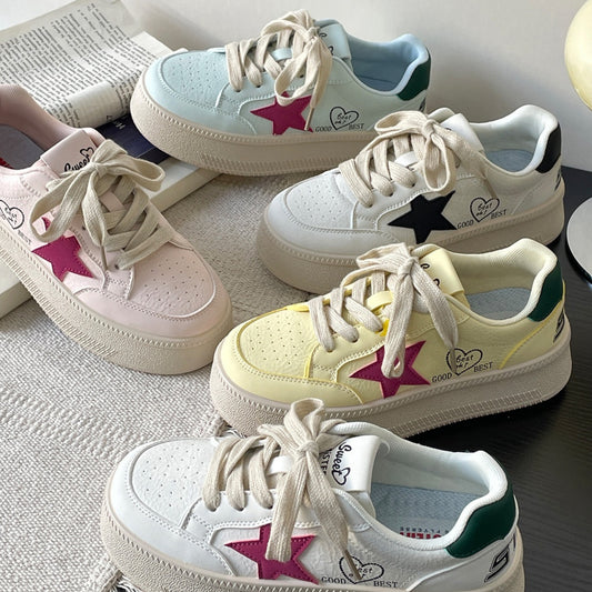Spring New Thick Bottom Versatile Casual Sneaker
