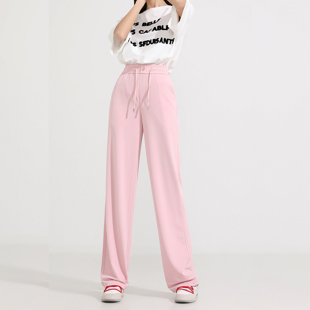 Cold Loose Drooping Straight Casual Wide-leg Pants