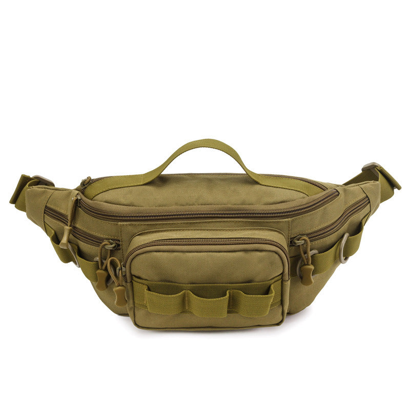 New Waist Bag Men's Multi-functional Crossbody One Shoulder Waterproof Backpack