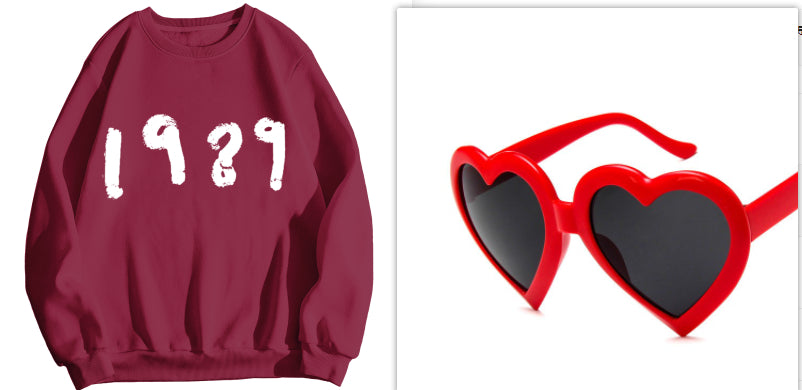 Mode 1989 Casual Langærmet Løs Rundhalset Sweater