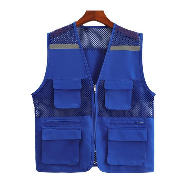 Children's Clothing Multi-pocket Reflective Waistcoat  Adult