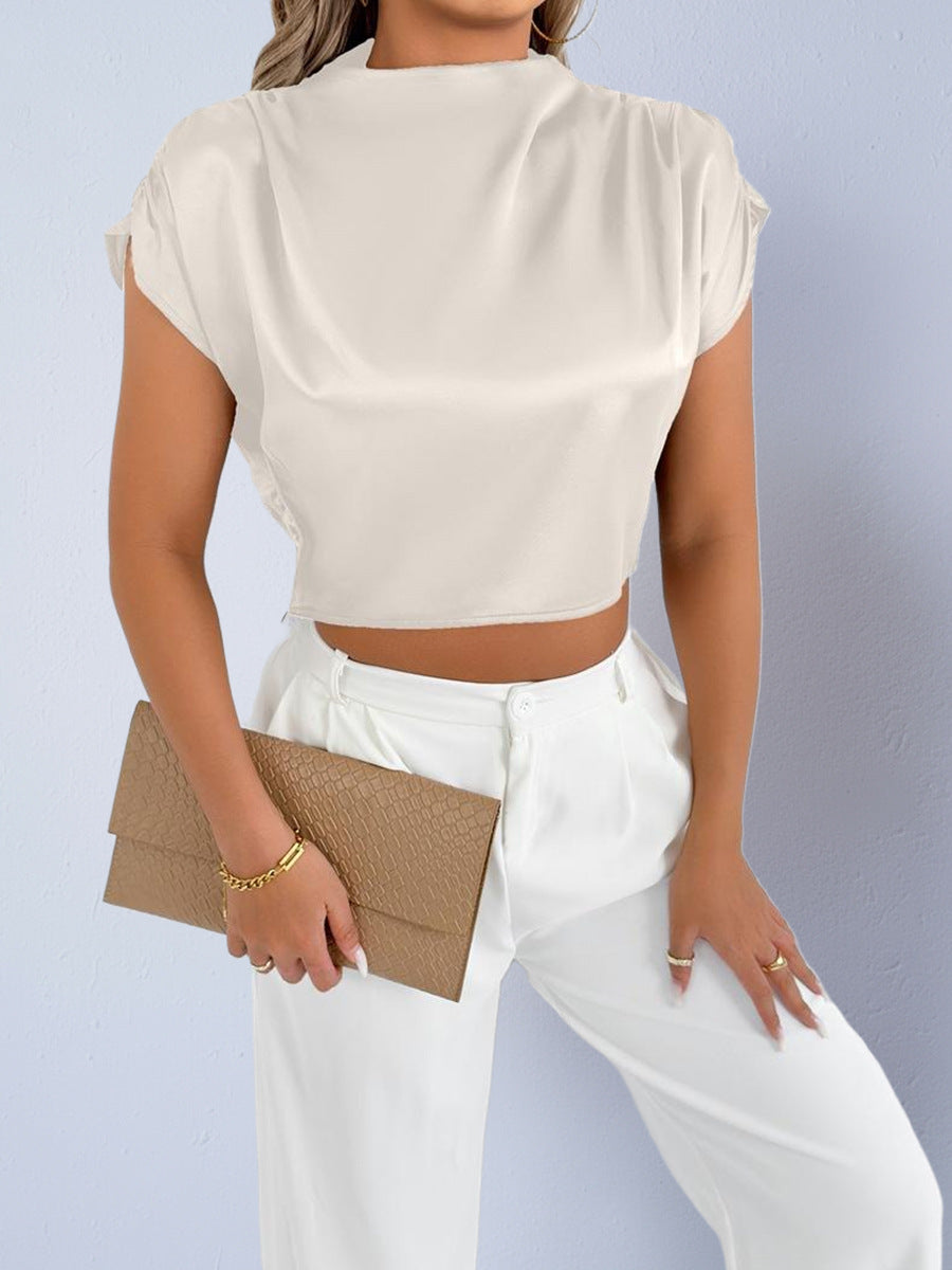European And American Women's Silk Shirts