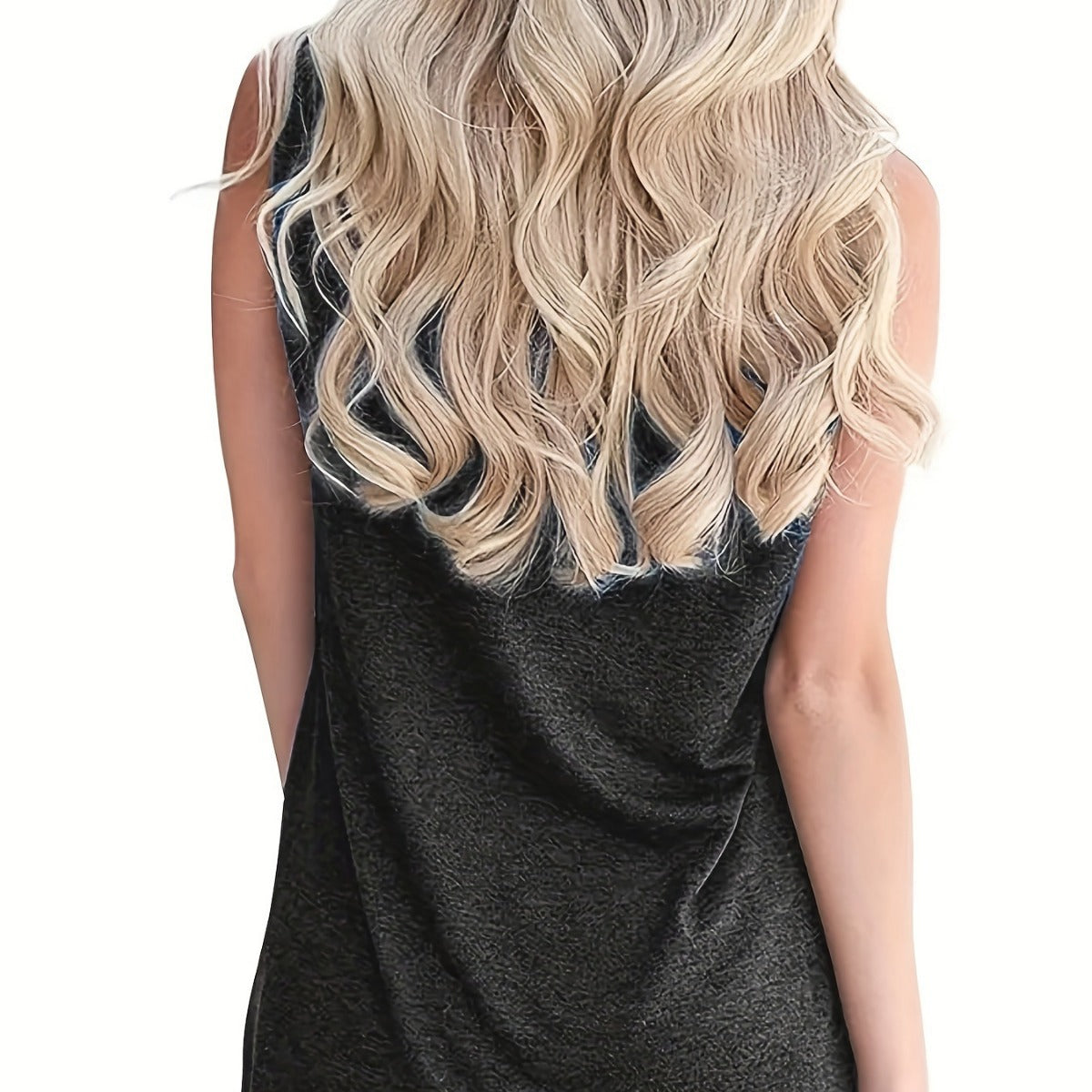 Fashion Letter Printing Popular Round Neck Vest