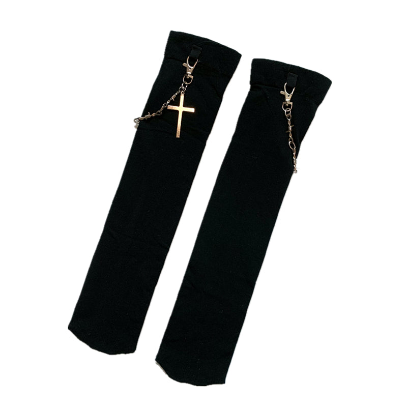 Women's Cross Pendant Chain Hose