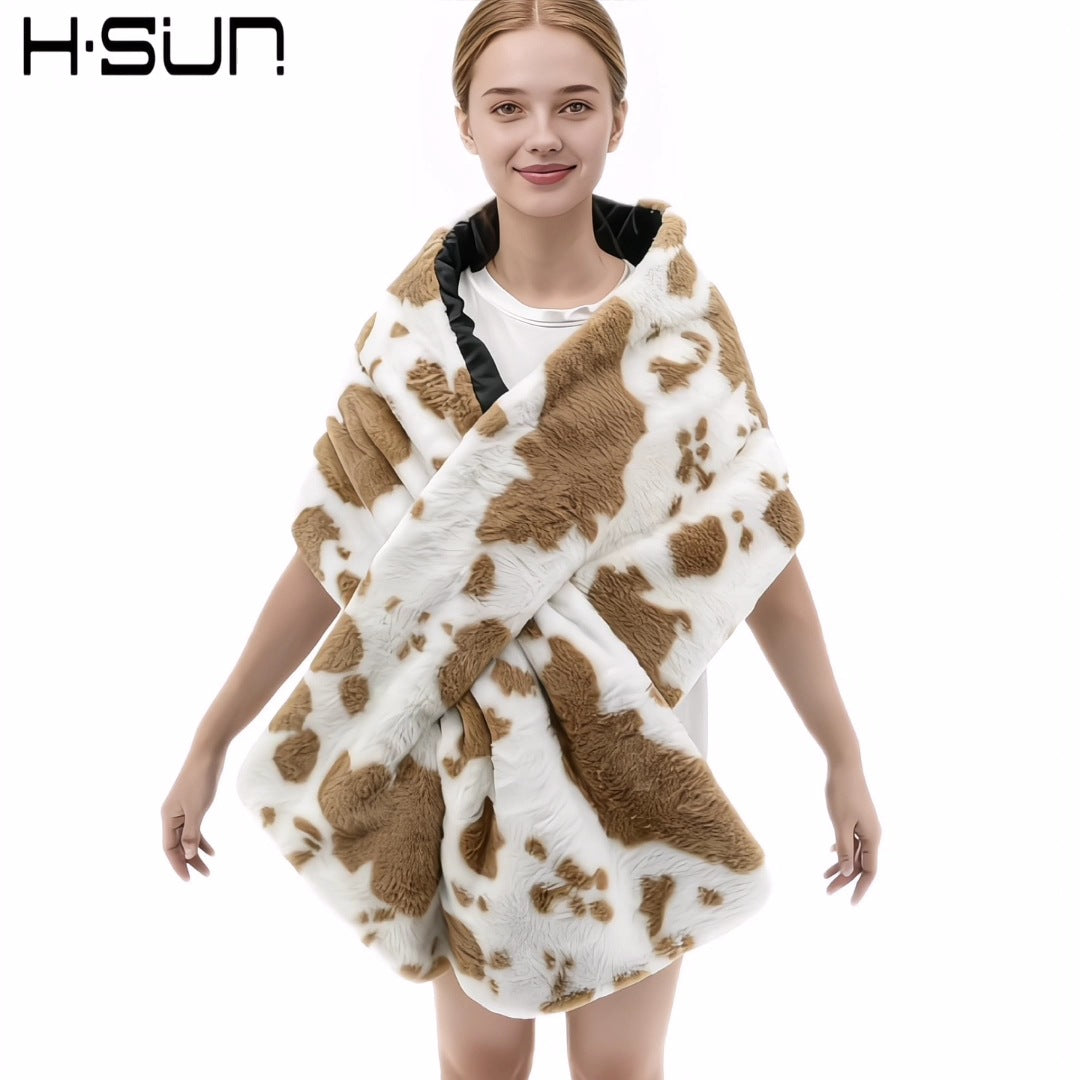 Women's Plush Scarf Shawl