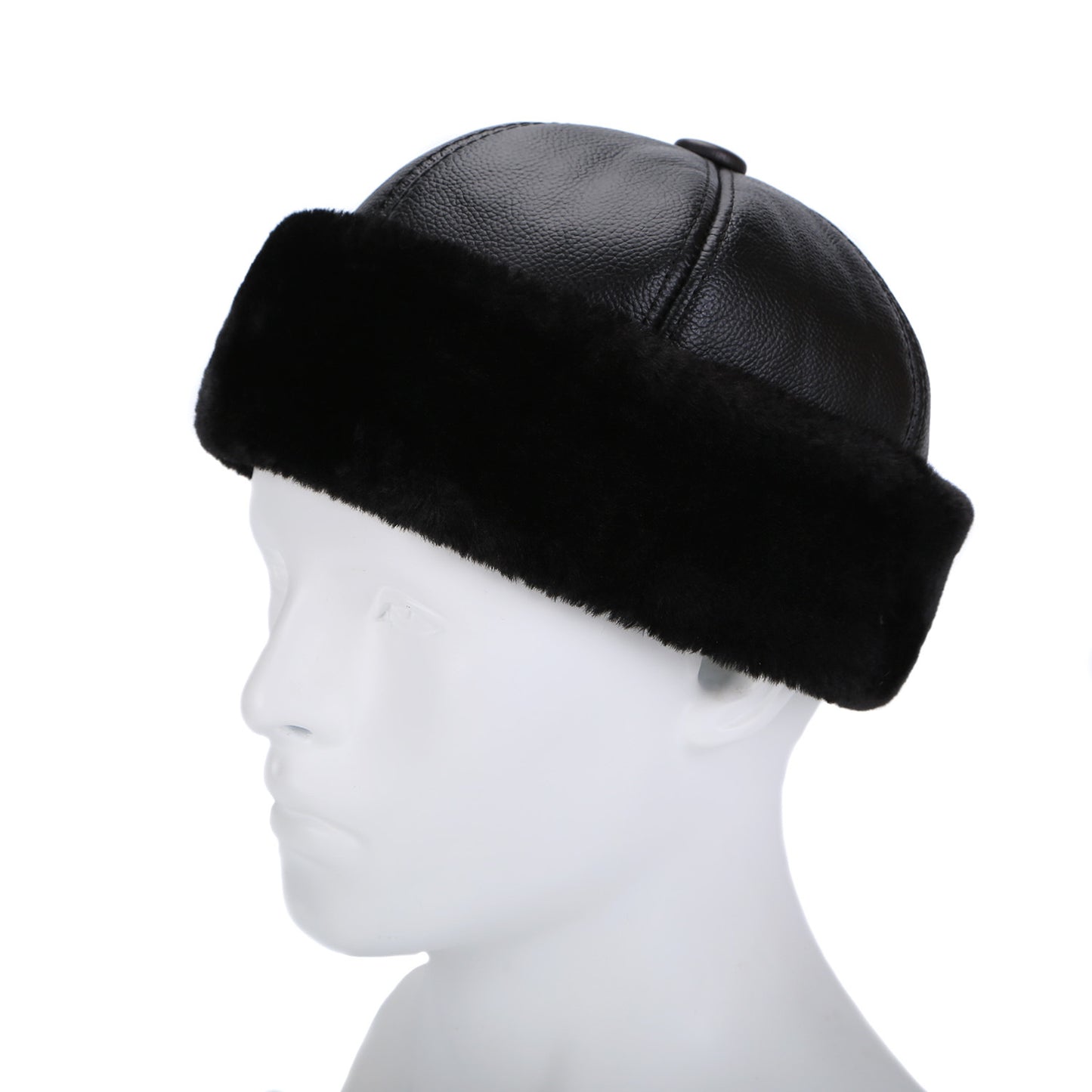 Haining Genuine Leather Cowhide Landlord Hat