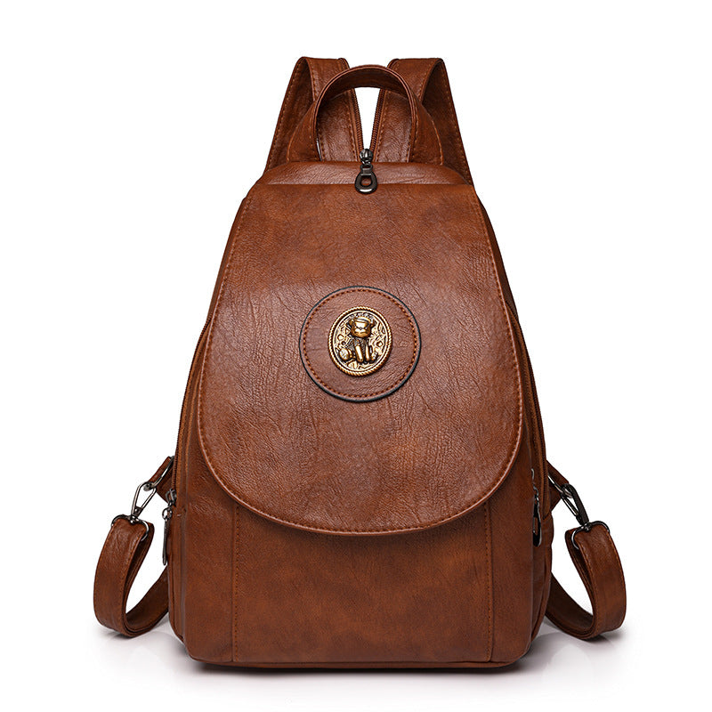 Simple Large Capacity Crossbody Chest Bag Leisure Travel Small Backpack