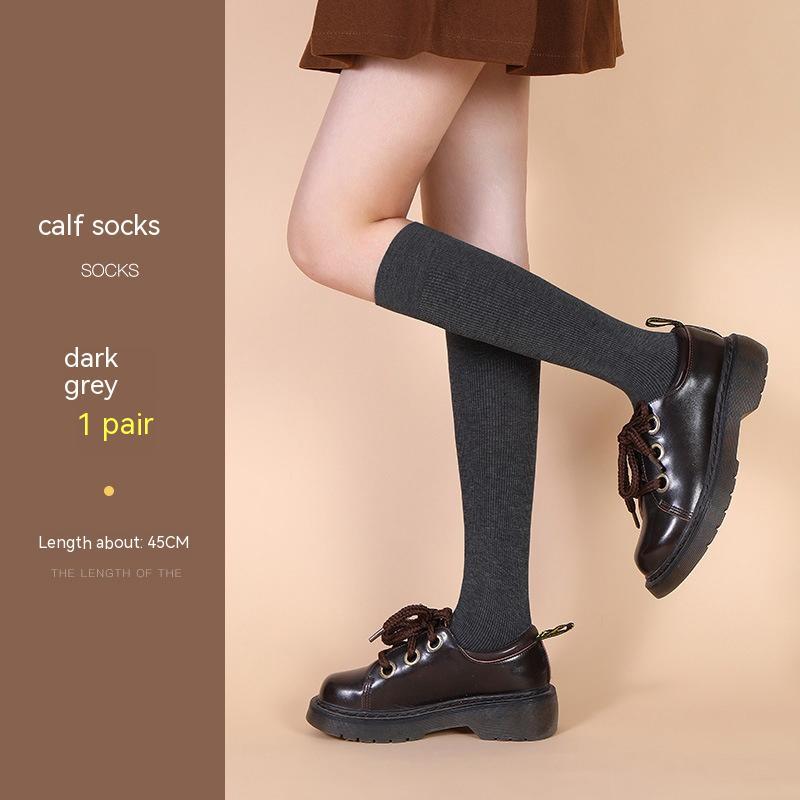 Women's Fashion Simple Overknee Long Boot Socks