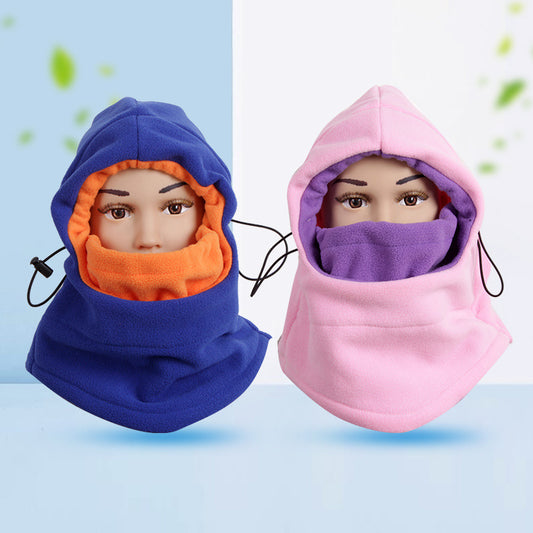 Winter Outdoor Upgrade Double-sided Fleece Thickened Hat