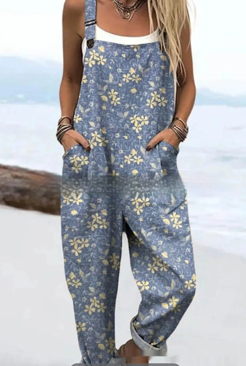 Women's Summer Digital 3D Printing Casual Suspenders