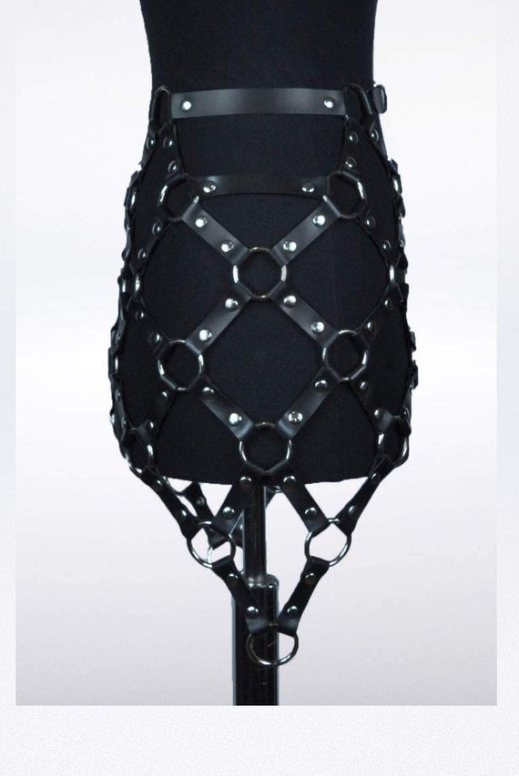 Fashion Women's Performance Costume Accessories Leather Skirt