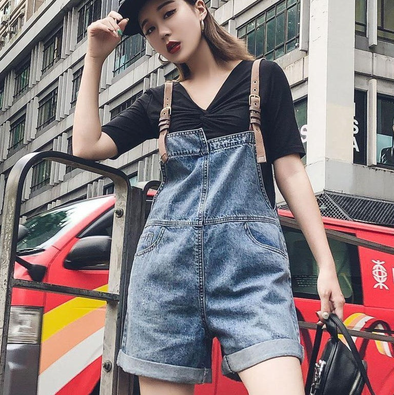 Løse Retro Hong Kong-stil Aldersreducerende Shorts