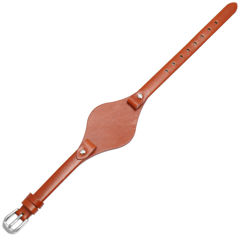 Genuine Cowhide Watch With Female Tray