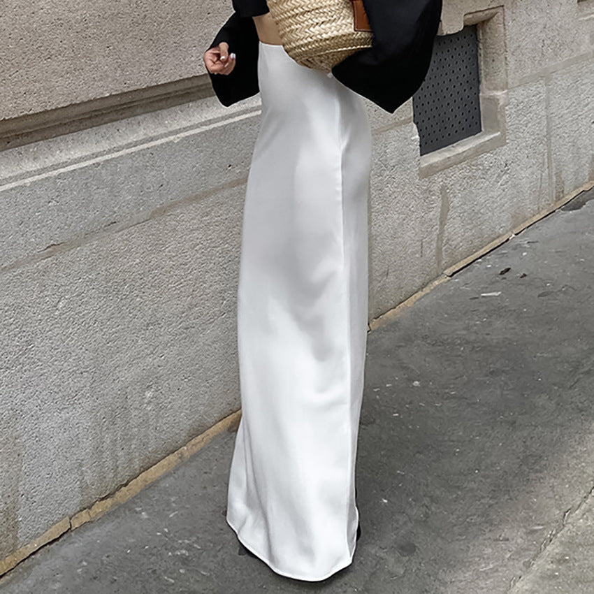 Women's Versatile Slim-fit High Waist Skirt