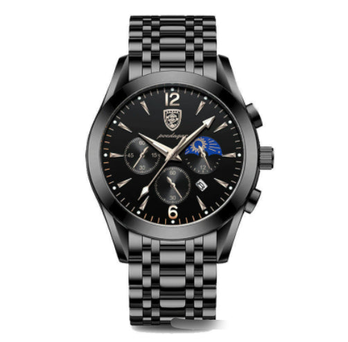 Men's Quartz Waterproof Luminous Belt Watch