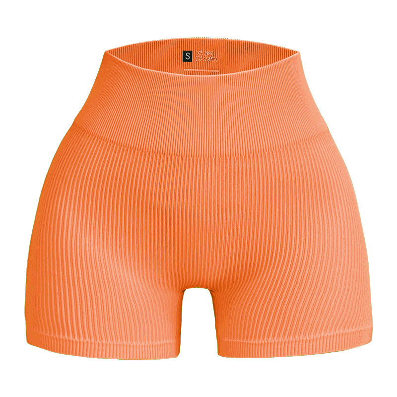 Seamless Thread Three-point Yoga Pants