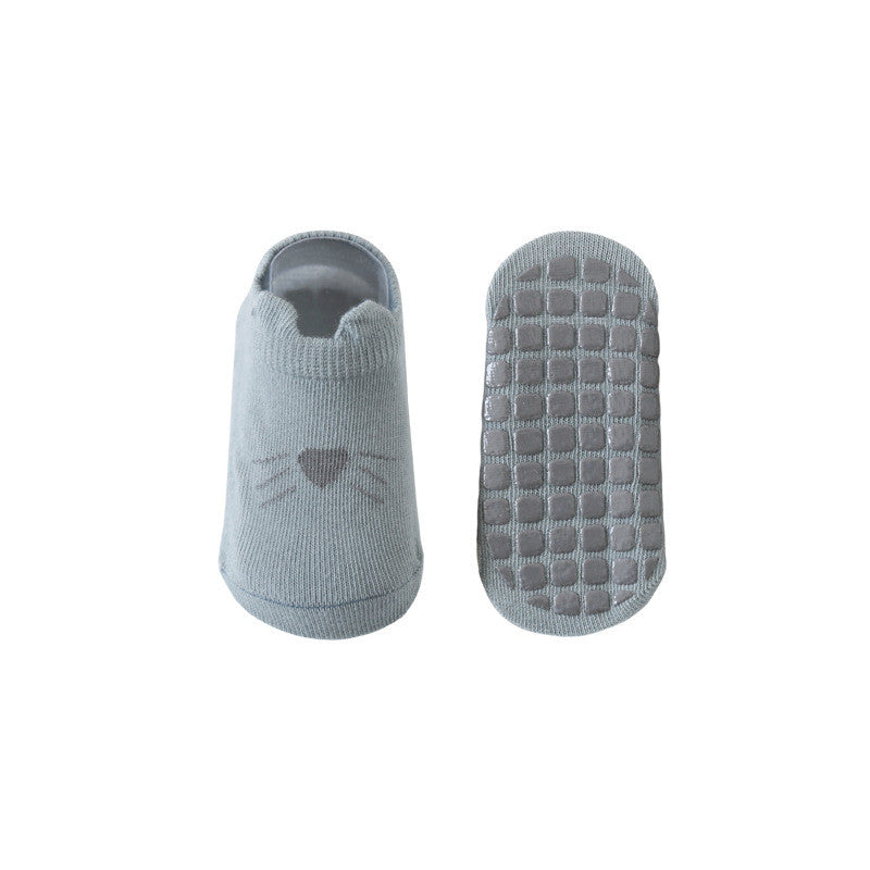 New Summer Baby Socks Combed Cotton Baby Antiskid  Floor Socks