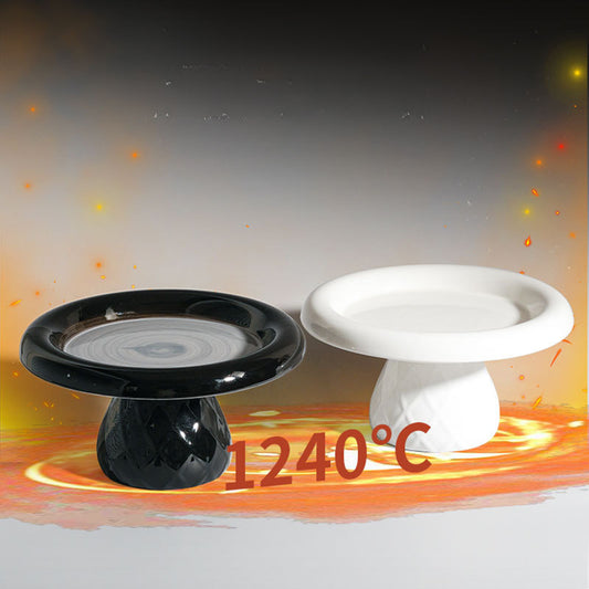 Ceramic Large-diameter Cat Bowl With Neck Protection, Not Easy To Tip Over, Cute Dog Bowl, Cat Canned Food Bowl, Snack Plate, Pet Bowl