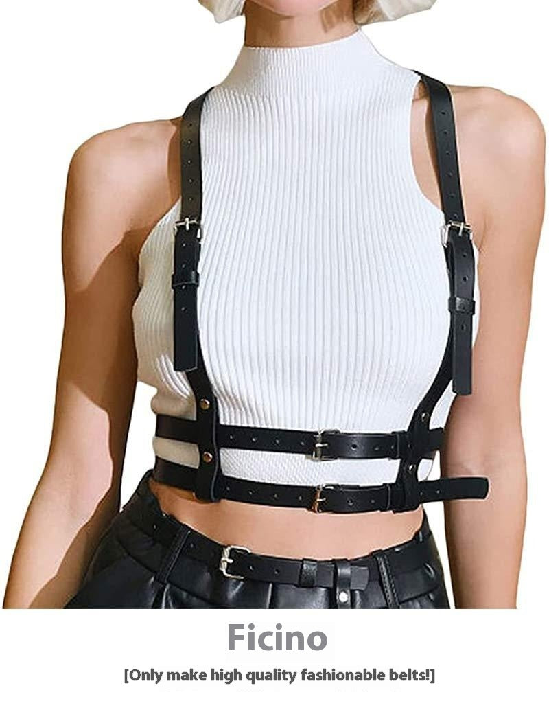 Strap Belt Integrated Belly Belt Female Halloween Cosplay Props