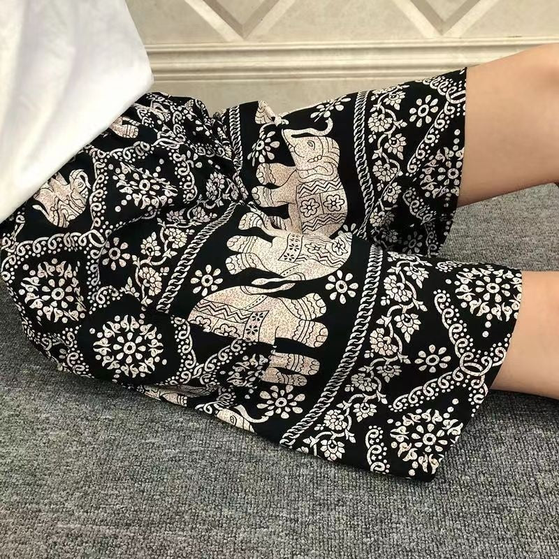 Middle-aged And Elderly Women's Home Shorts