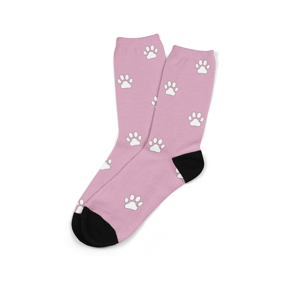Personalized Photo Fun Male And Female Middle Tube Socks To Make Pictures