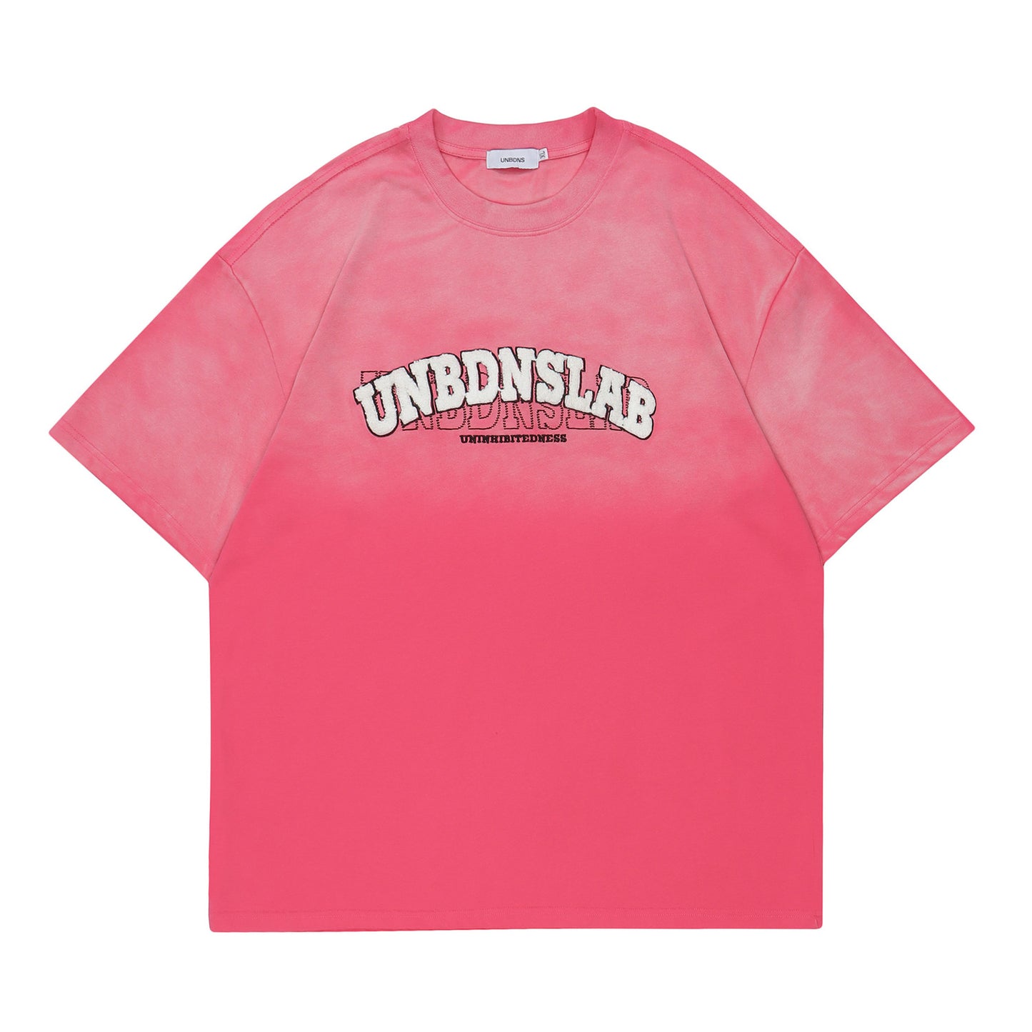 Retro Street Embroidered Letters Special-interest Design Summer Short Sleeve T-shirt