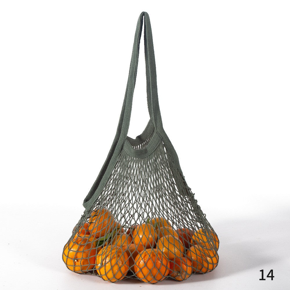 Supermarket Vegetable And Fruit Net Pocket Shopping Bag