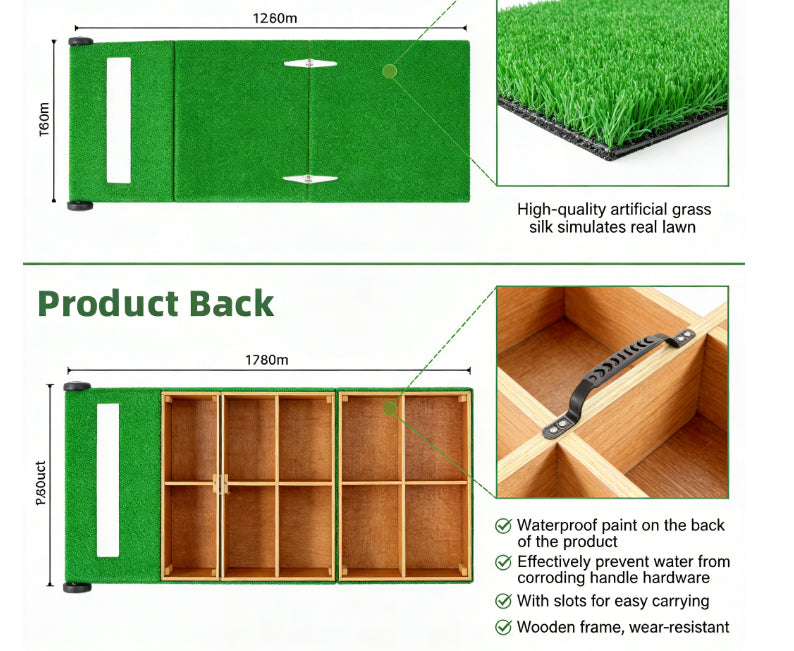 Portable Baseball Training Equipment With Incline Handle