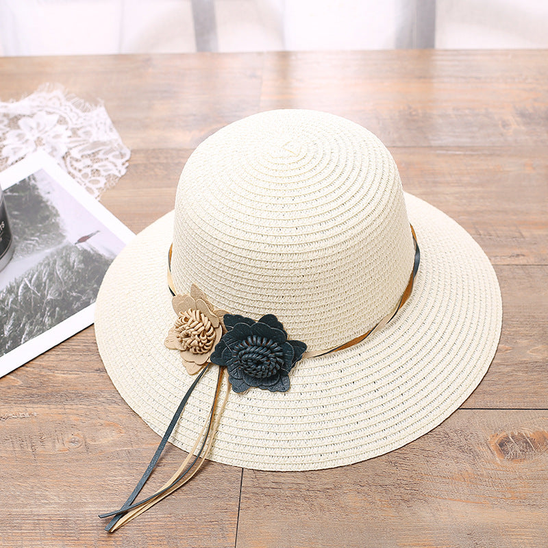 Women's Sun Protection Small Brim UV Protection Straw Hat