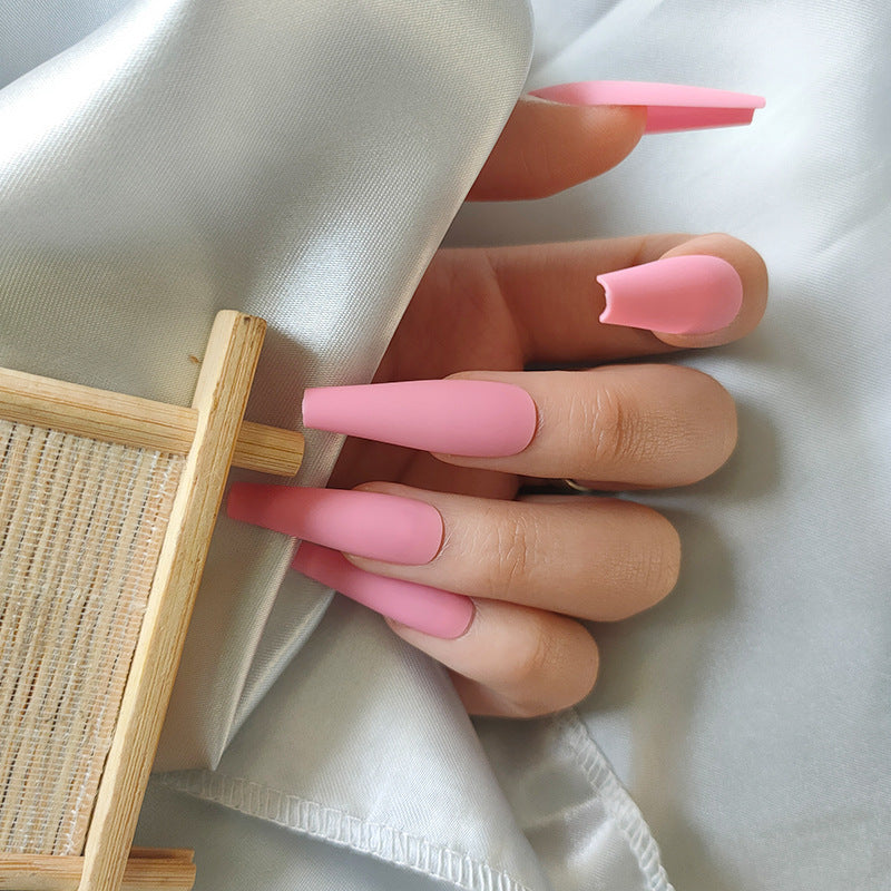 Matte Matte Super Long Ballet Nail