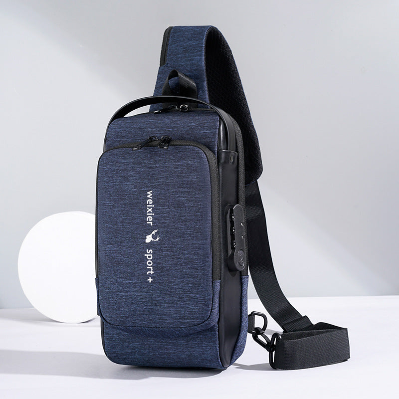 Men's Fashion Casual Large Capacity Shoulder Chest Bag