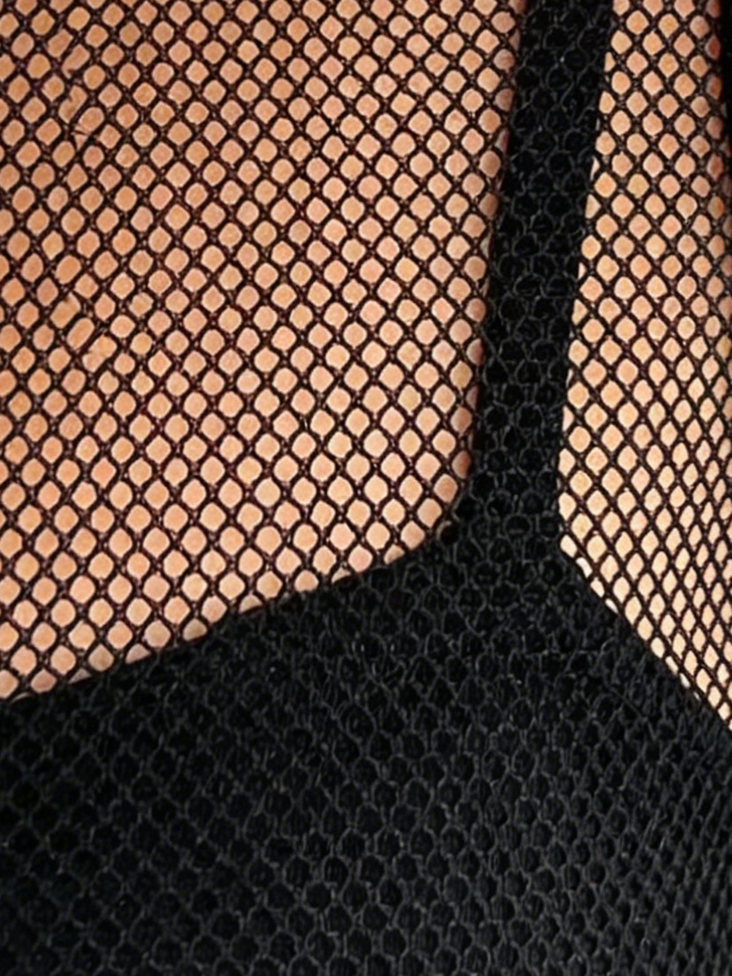 Mesh-Panel Casual Sports Crew-Neck Sleeveless Tank Top