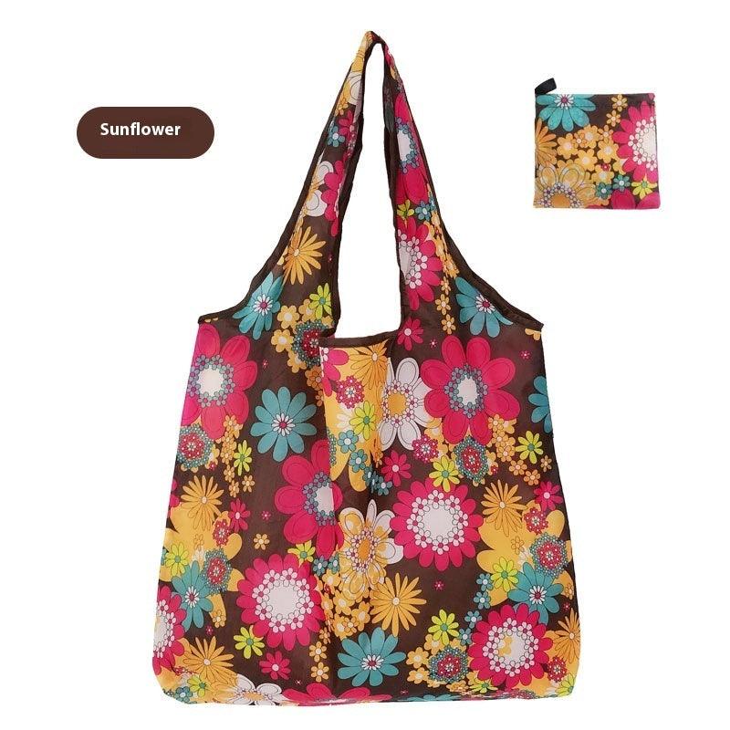Folding Shopping Cartoon Portable Large Capacity Portable Grocery Bag