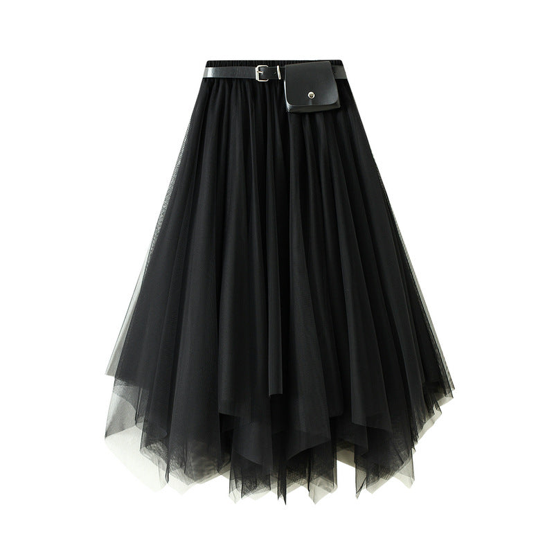 Big Swing Skirt Super Fairy Lace Gauzy Dress Women
