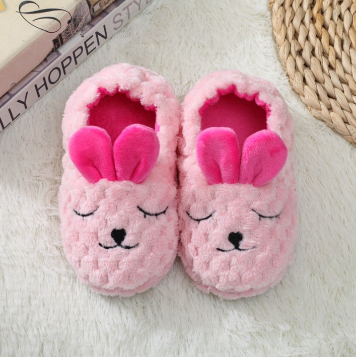 New Cartoon Children's Cotton Slippers