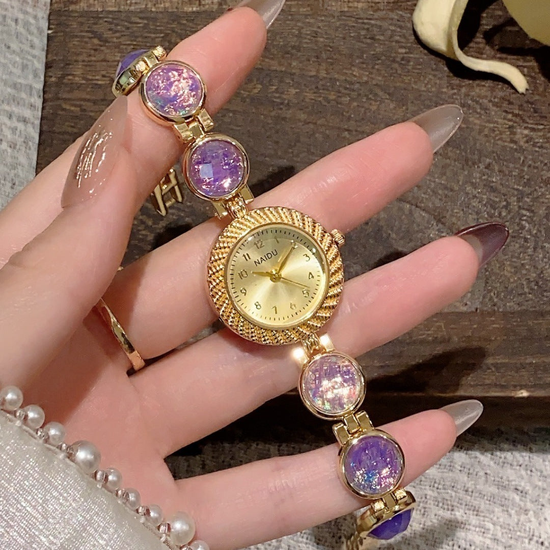 Dame Quartz Ur Med Elegant Design