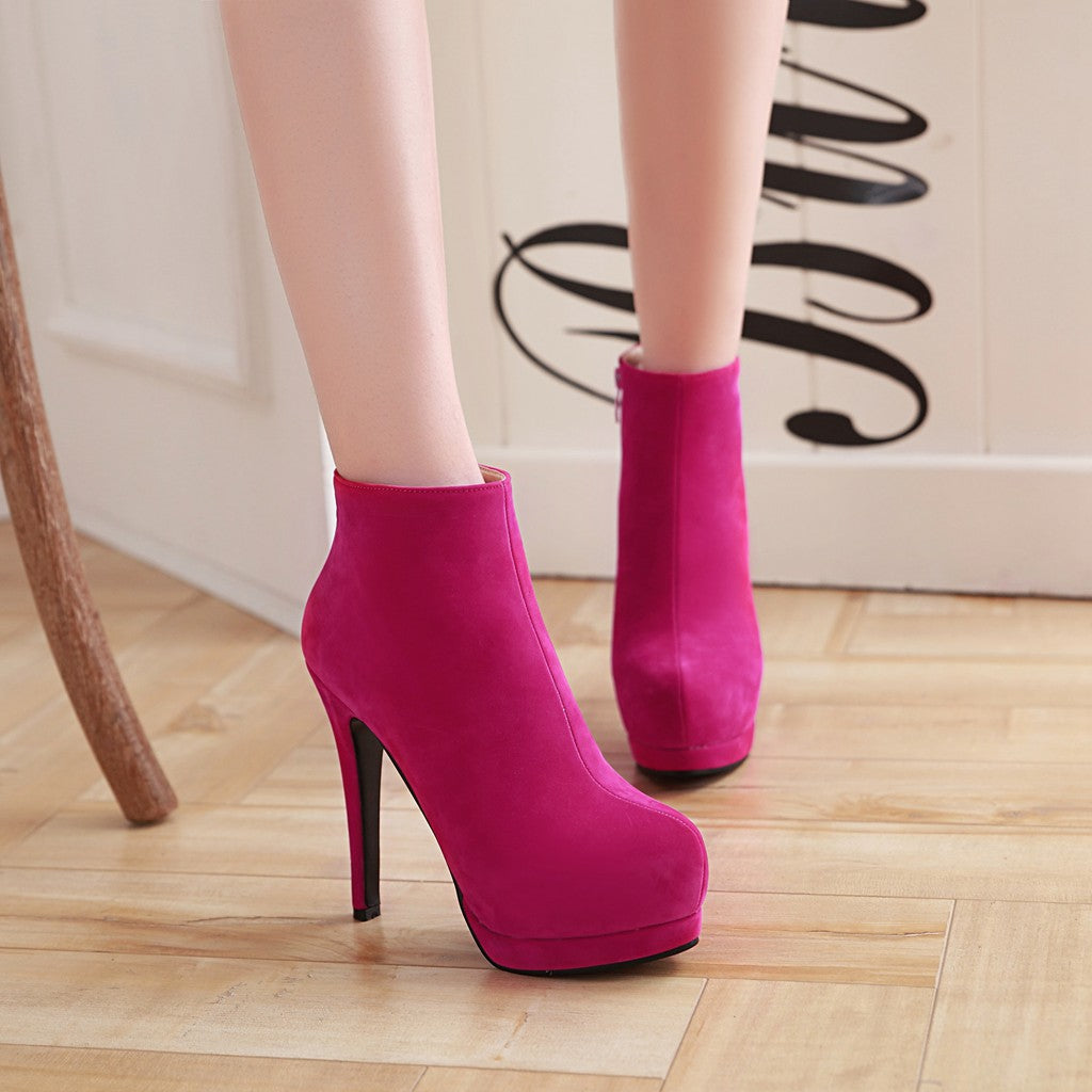 Martin Boots Fashion Thick Heel Sexy