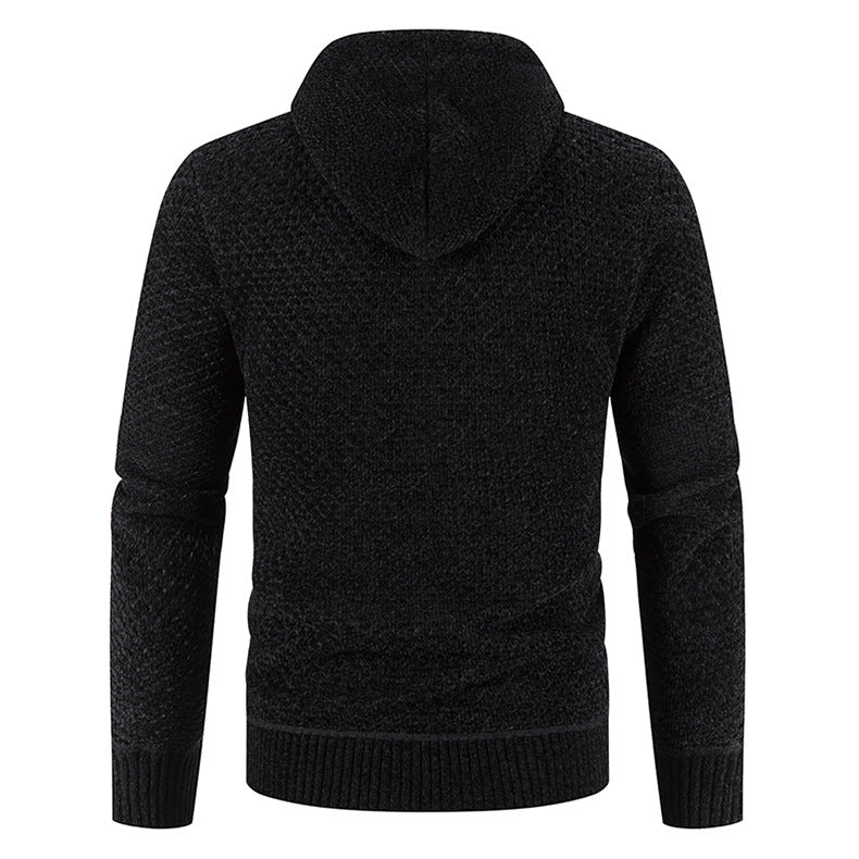 Sweater Men's Hooded Big Pineapple Sweater Plush