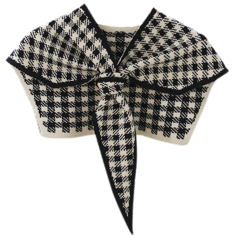 Knitted Double-sided Small Shoulder Shoulder Women's Autumn Dual Use Scarf