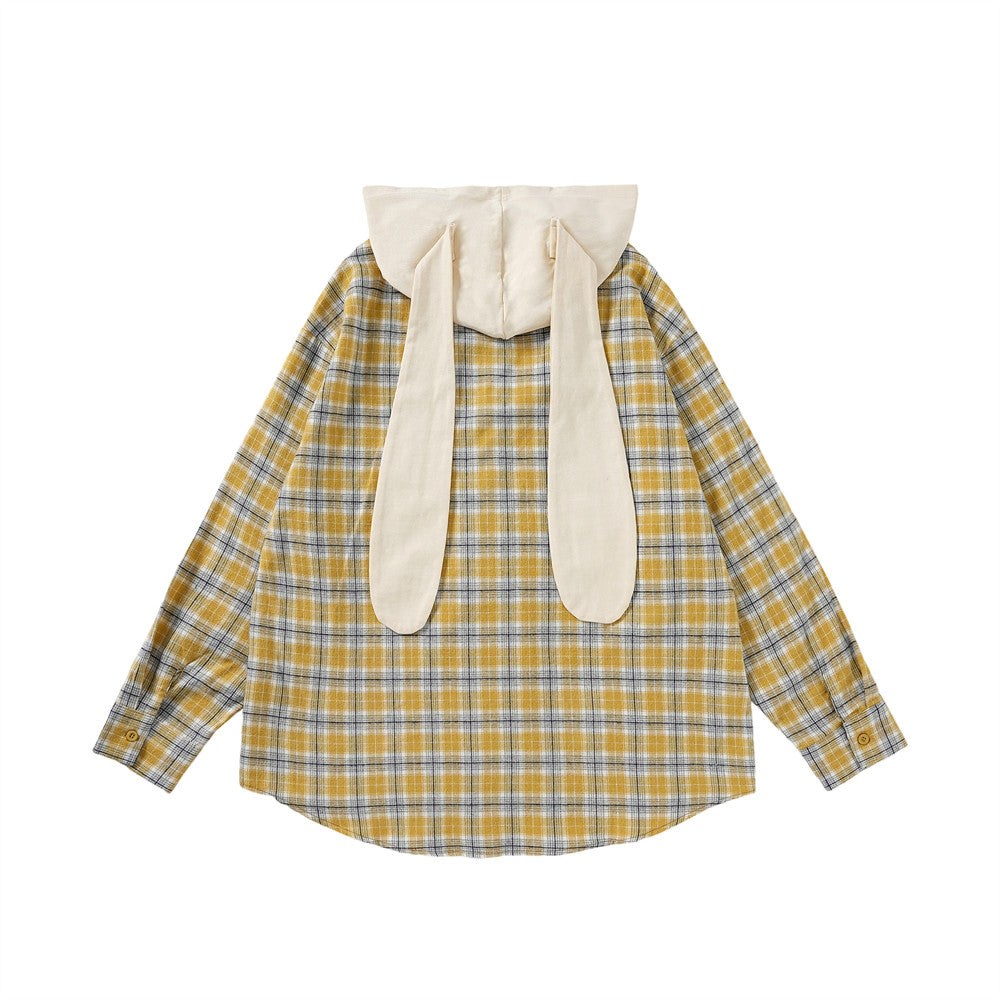 High Street Fashionable Contrast Color Embroidery Long Sleeve Shirt Coat