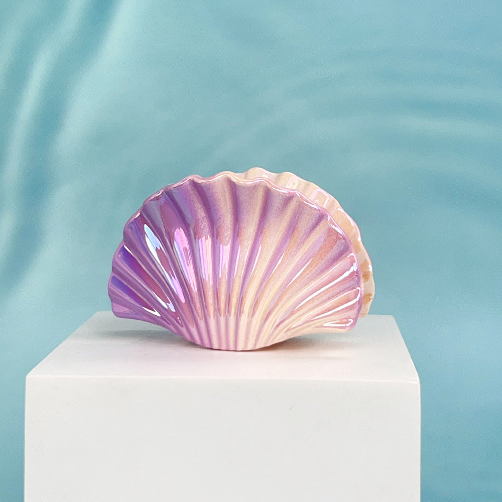 Gradient Shell Hair Clip Vacation Style Large