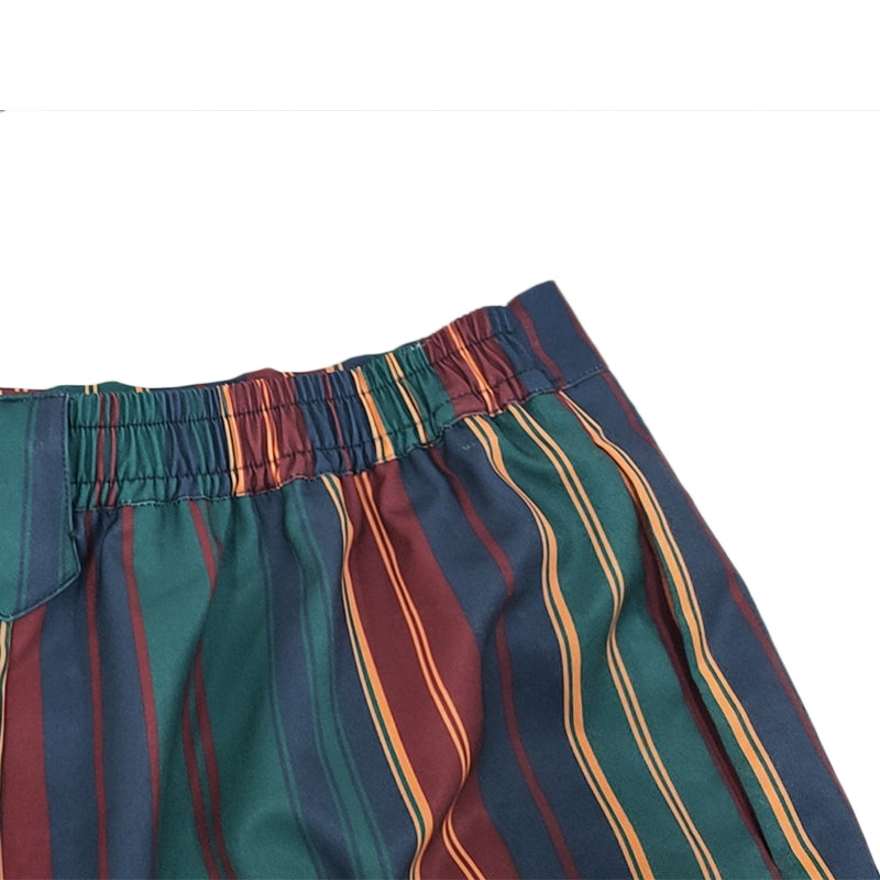 Women's High Waist Large Size Wide Leg Rolled Summer Sports Casual Shorts