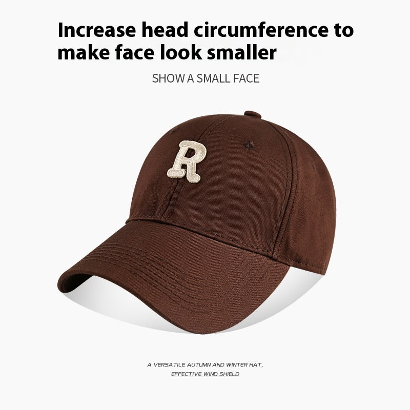 Big Head Circumference Baseball Cap Female Face Little Wild 65cm