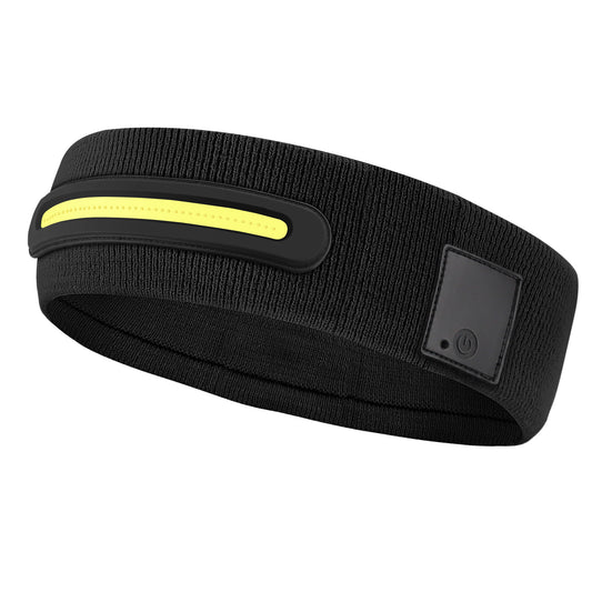 Outdoor LED Rechargeable Light-Up Sports Headband