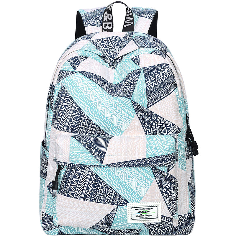 Large Capacity Casual Printed Backpack