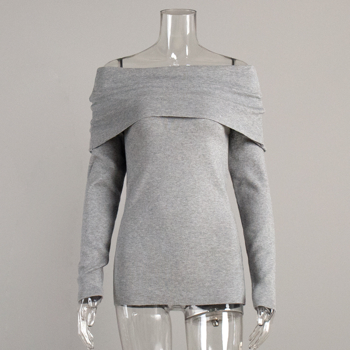Designer, Figure-flattering, Slimming Wrap-style Knit Sweater For Women
