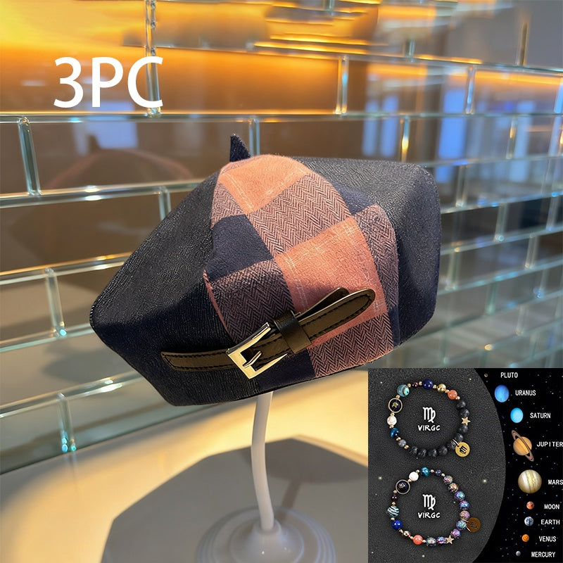 British-style Casual Painter Hat That Is Versatile And Can Show Off Your Face