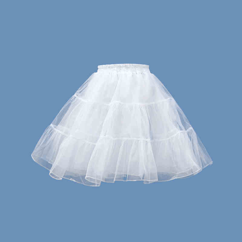 Short Four-layer Soft Veil Boneless Lolita Crinoline