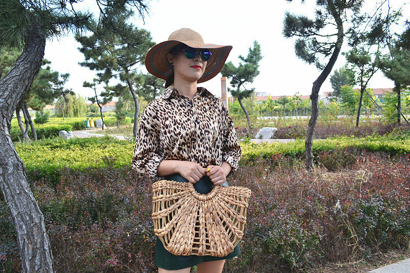 Women's New Gourd Grass Woven Bag