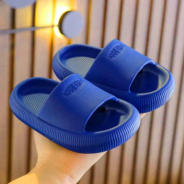 Slippery Wear-resistant Fashion Home Children's Literal Slippers